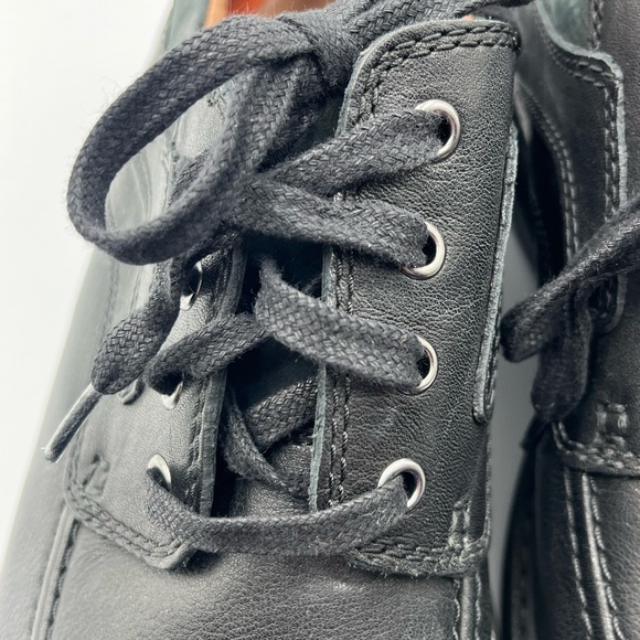 Men’s Clark’s Unstructured Black Leather Oxfords Size 11 - Picture 16 of 16